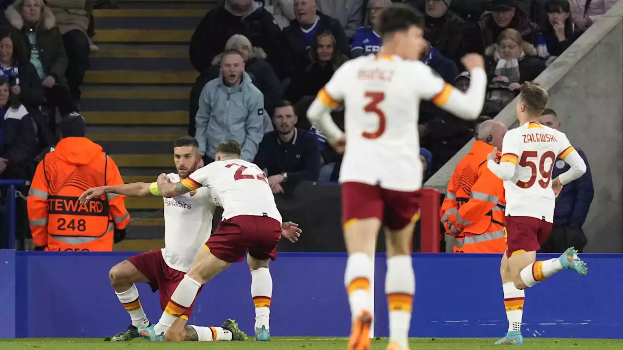 Leicester-Roma finisce 1-1, pareggio d'oro per i giallorossi in vista del ritorno