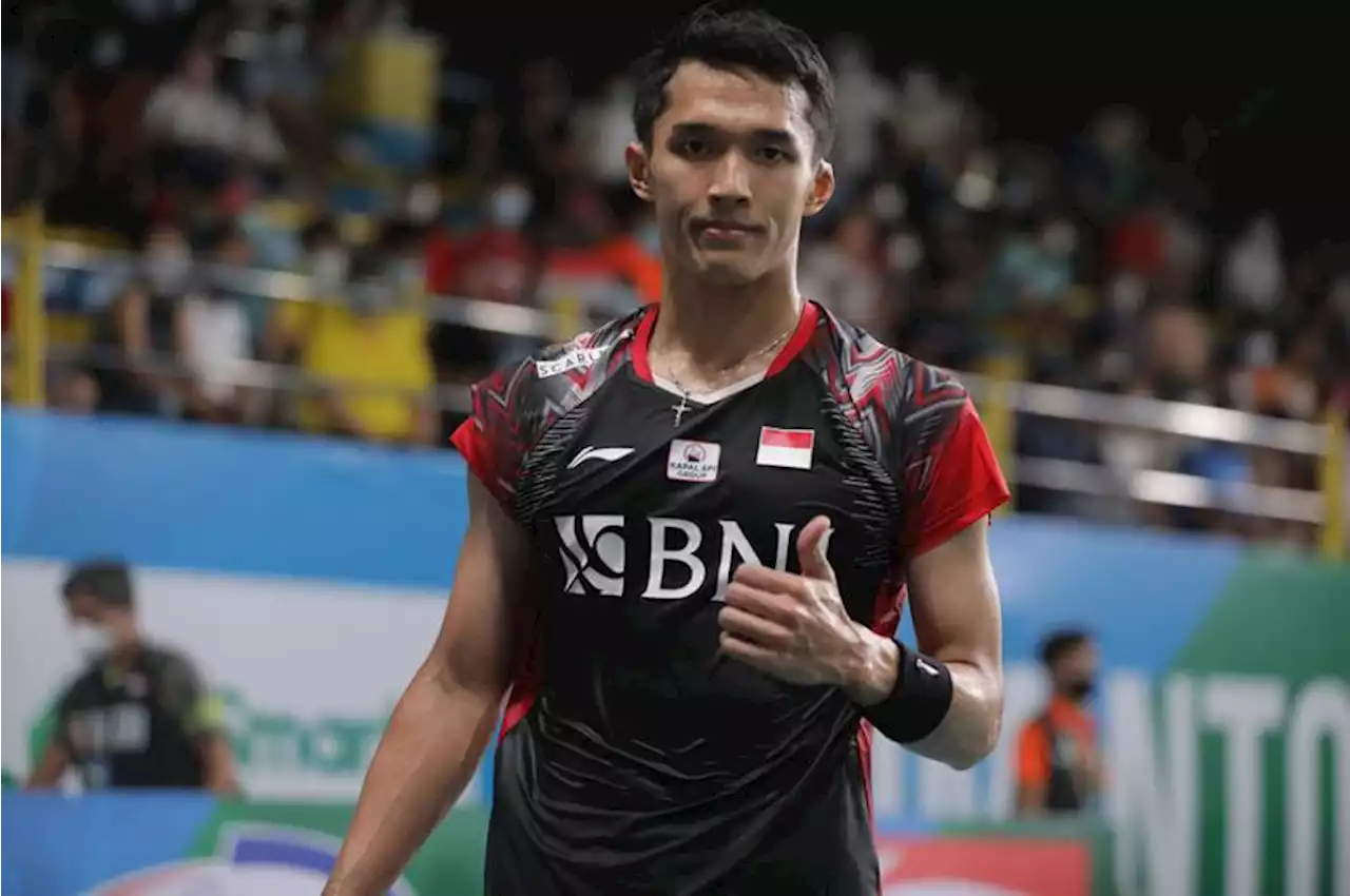 Hasil Kejuaraan Asia 2022: Jonatan Susah Payah ke Semifinal