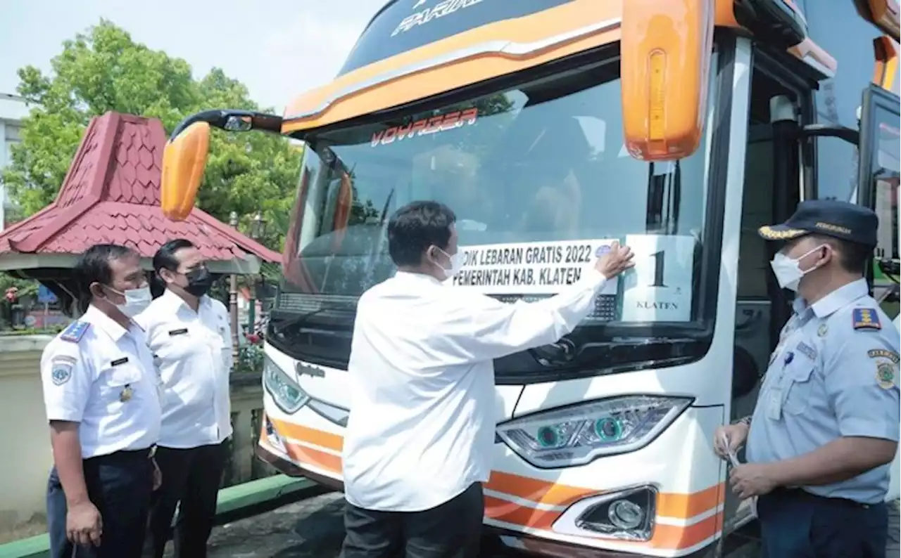 17 Bus Mudik Gratis Tiba di Klaten Setelah 14 Jam Perjalanan