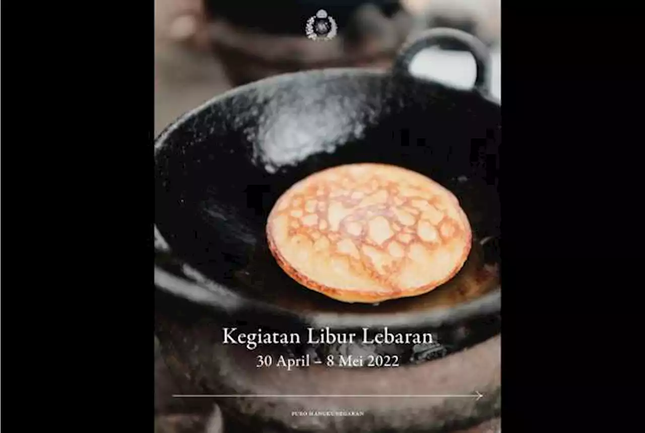 Kuliner Khas Mangkunegaran Solo Ini Siap Sambut Pengunjung saat Lebaran