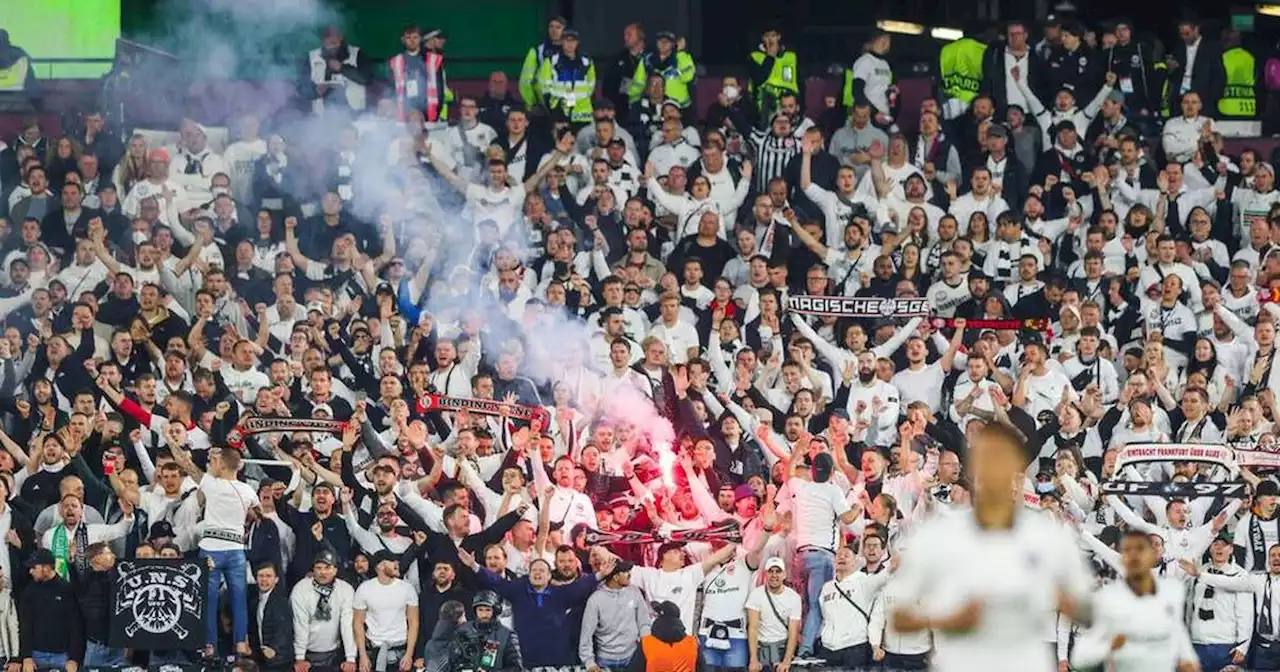 Europa League: ARD-Reporter bei Frankfurt-Spiel gegen West Ham von Fans attackiert