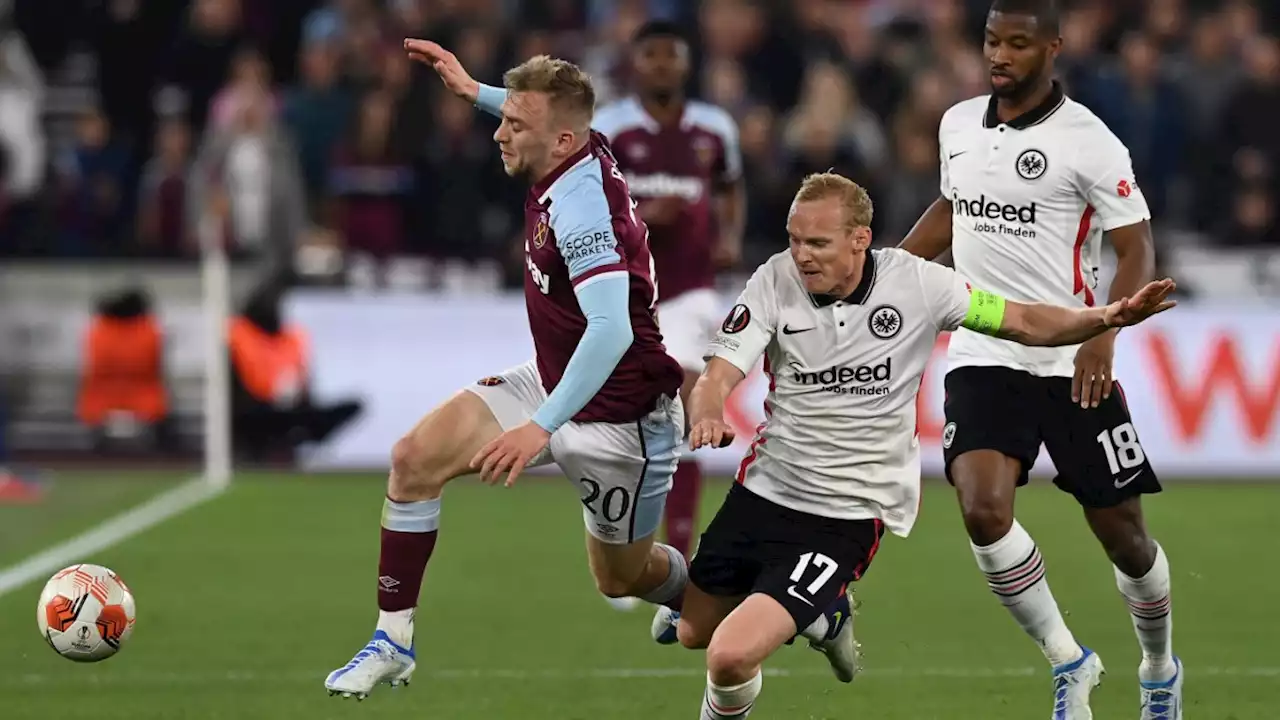 Europa League: Eintracht Frankfurt gewinnt bei West Ham United