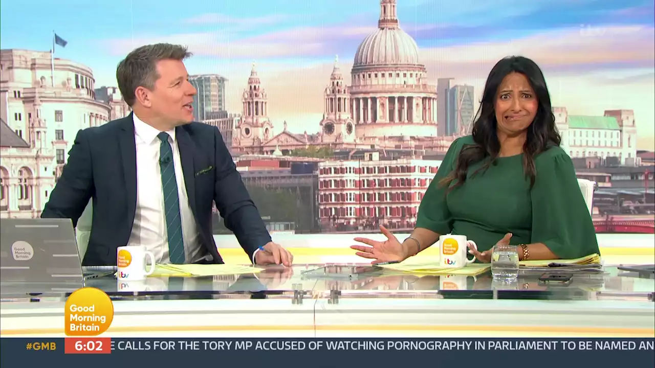 GMB's Ranvir Singh fuels rumours of 'secret feud' with Ben Shephard