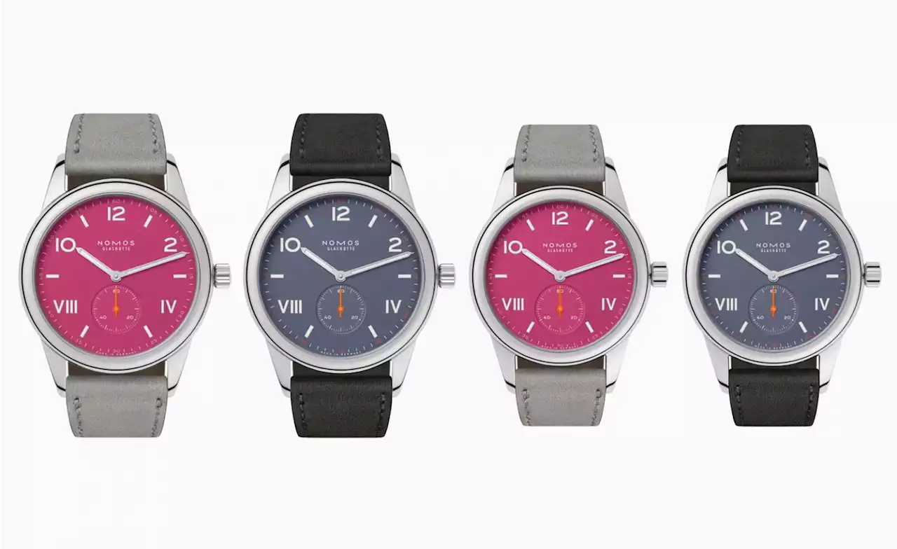 Discover the tonal new hues of the classic Nomos Club Campus watch