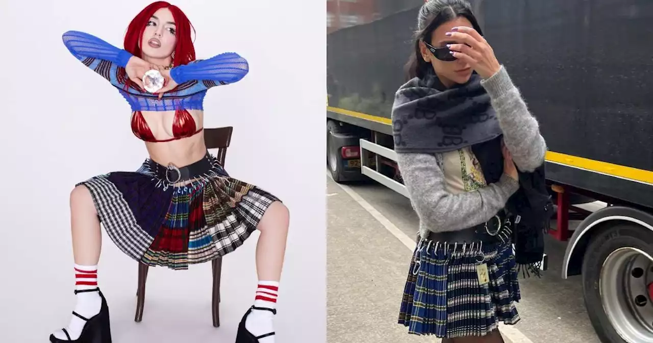 Dua Lipa, Madonna and Ava Max All Love The Same Skirt