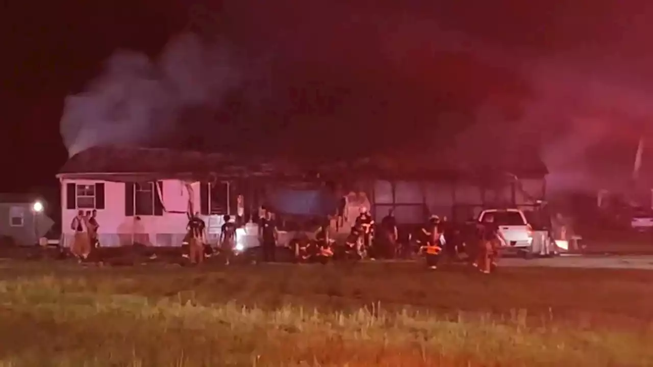 One dead, one seriously injured in Oceanway mobile home fire