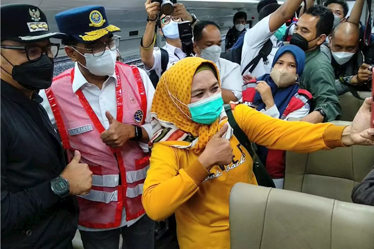 Menhub tinjau pembangunan jalur ganda kereta api Bogor-Sukabumi