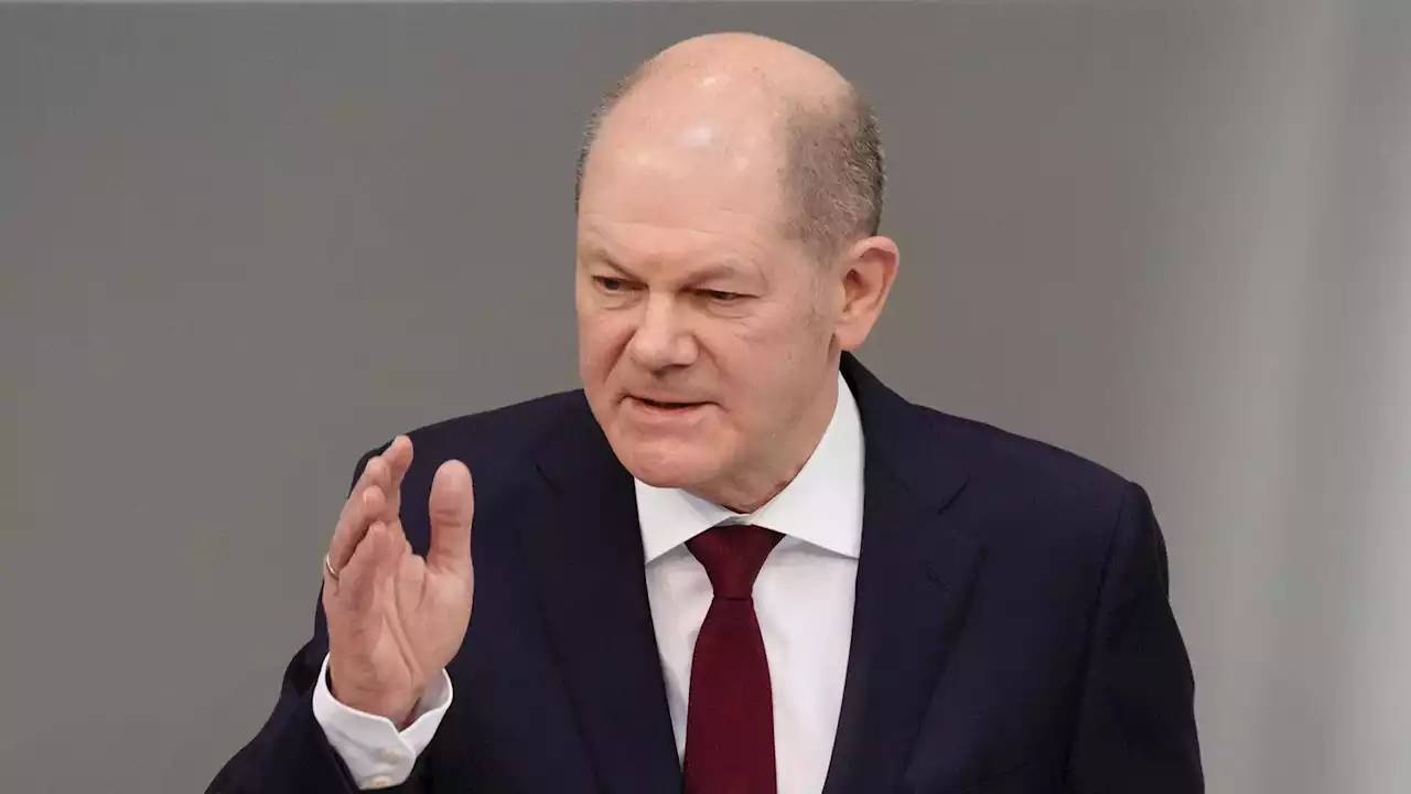 Scholz stellt neue Sanktionen gegen Russland in Aussicht