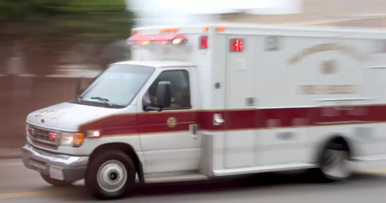 Man injured after driving car into empty pool in Palmdale