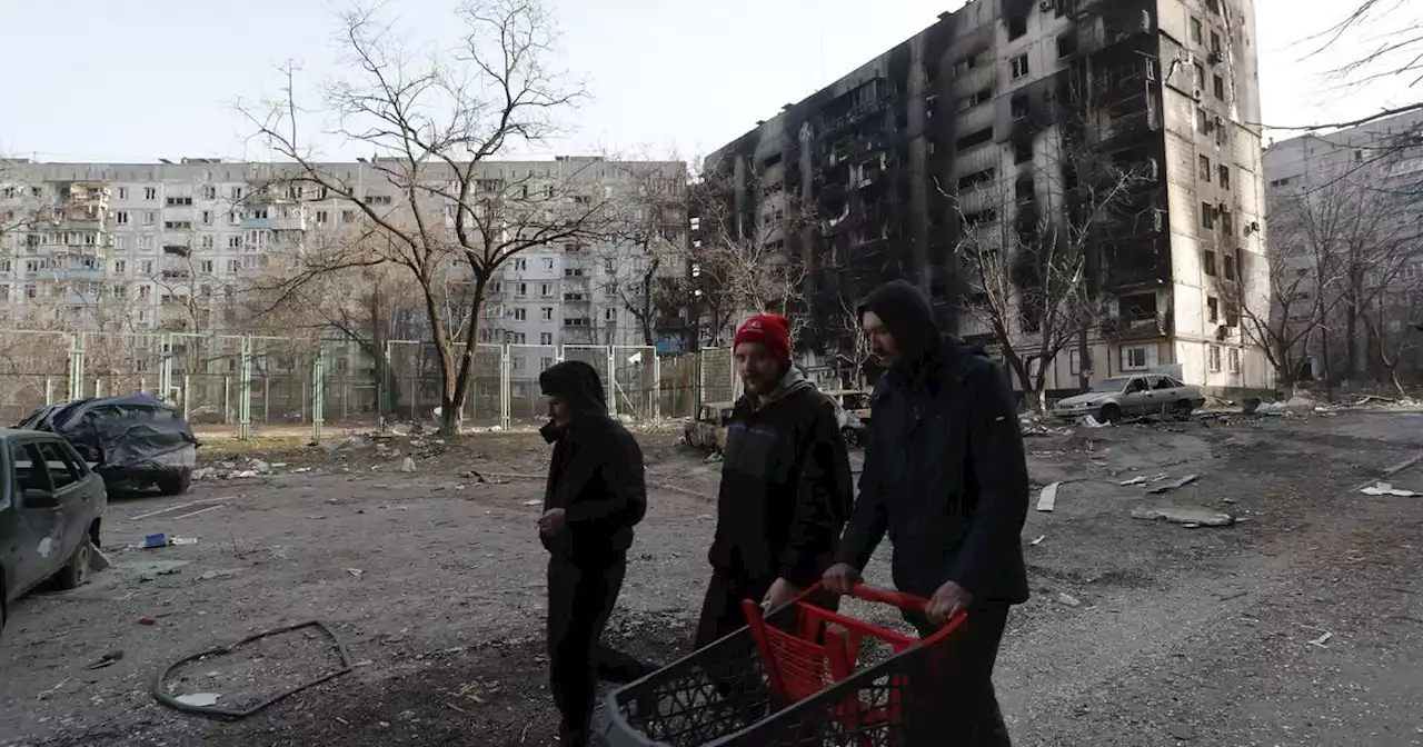 Ukraine sees openings as Russians focus on besieged Mariupol