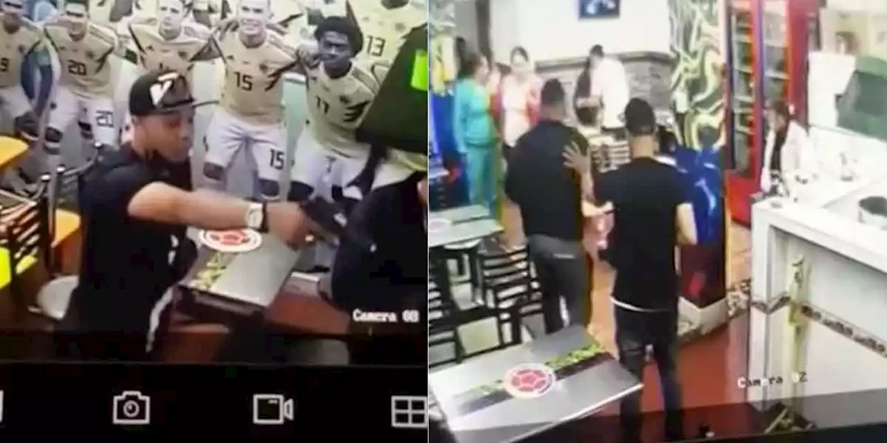 Video: Así asaltaron reconocido restaurante ‘Caldo Parado’ en Bogotá