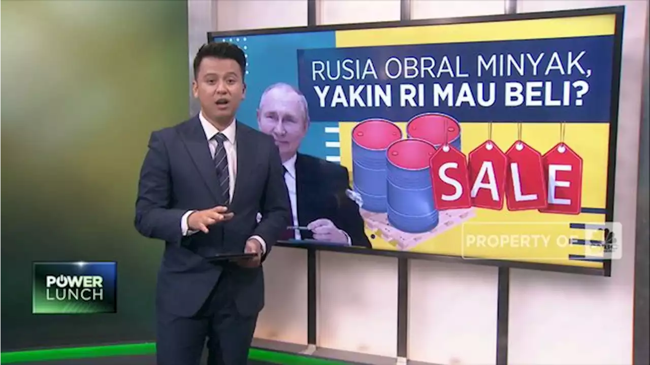 Rusia Obral Minyak, Yakin RI Mau Beli?