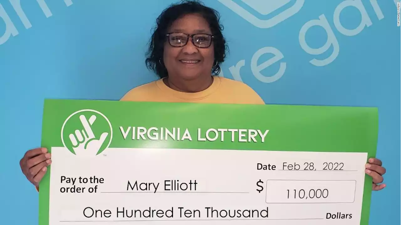 Virginia woman realizes she won the lottery after trashing her ticket