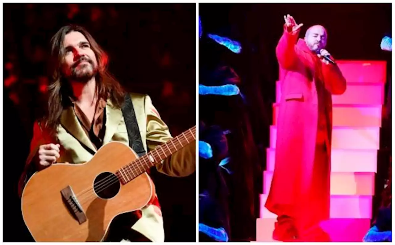 Juanes y J Balvin brillaron en los Grammy