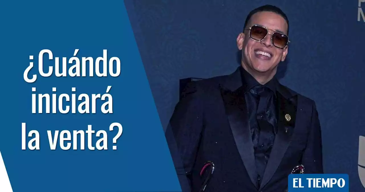 Daddy Yankee cambia las fechas para la venta de sus boletas en Colombia