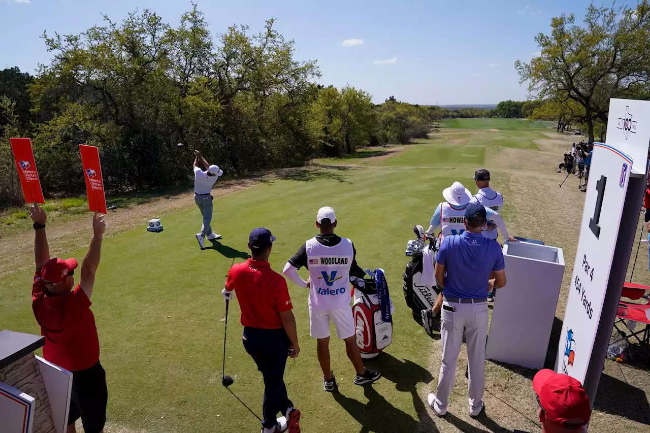 Four players tied for Texas Open lead entering final round