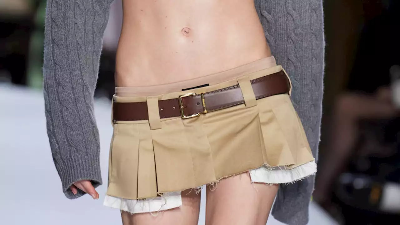 Data Confirms What We Already Know: Miu Miu's Micro Mini Skirt Is Taking Over