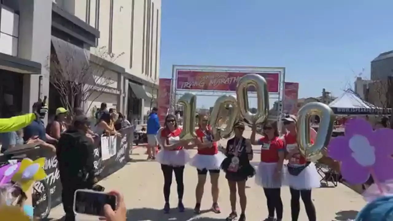 North Texas woman completes 1,000th marathon after running Irving Marathon