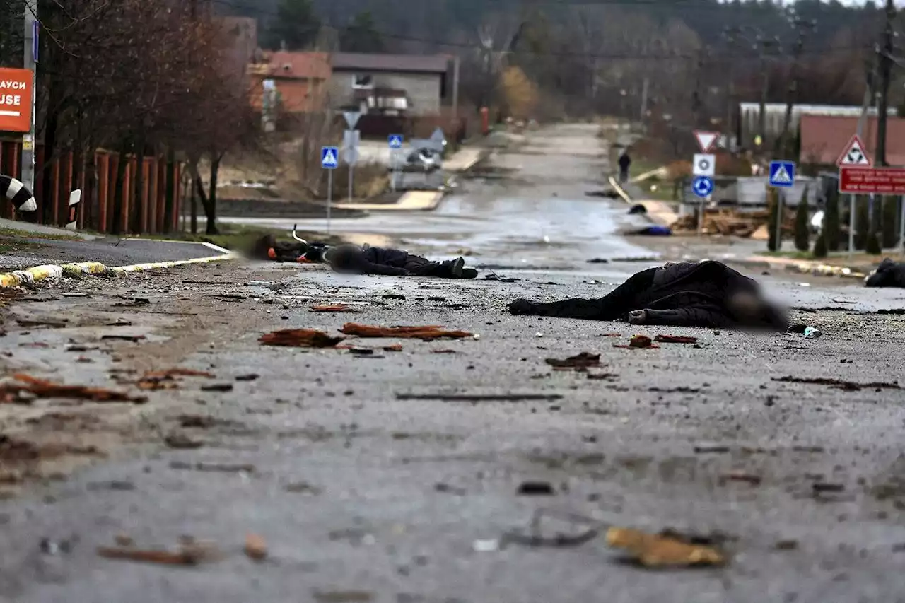 Russian retreat leaves trail of slain civilians in town near Kyiv