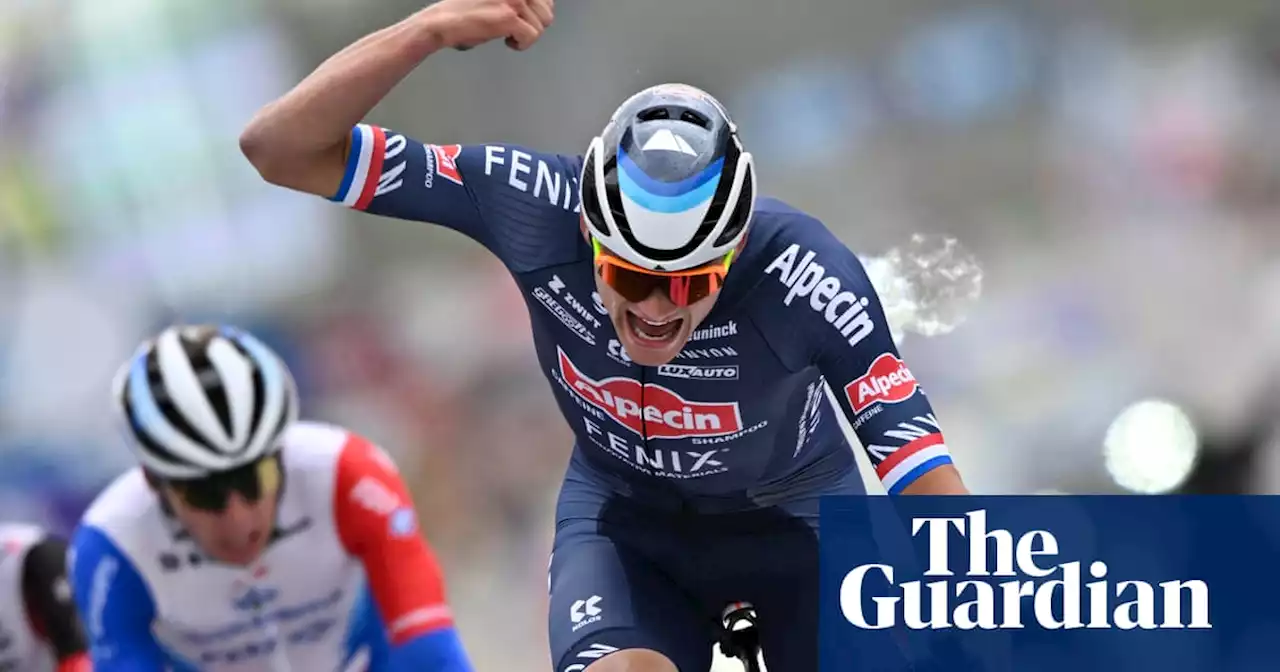 Van der Poel wins Tour of Flanders as sprint finish leaves Pogacar frustrated