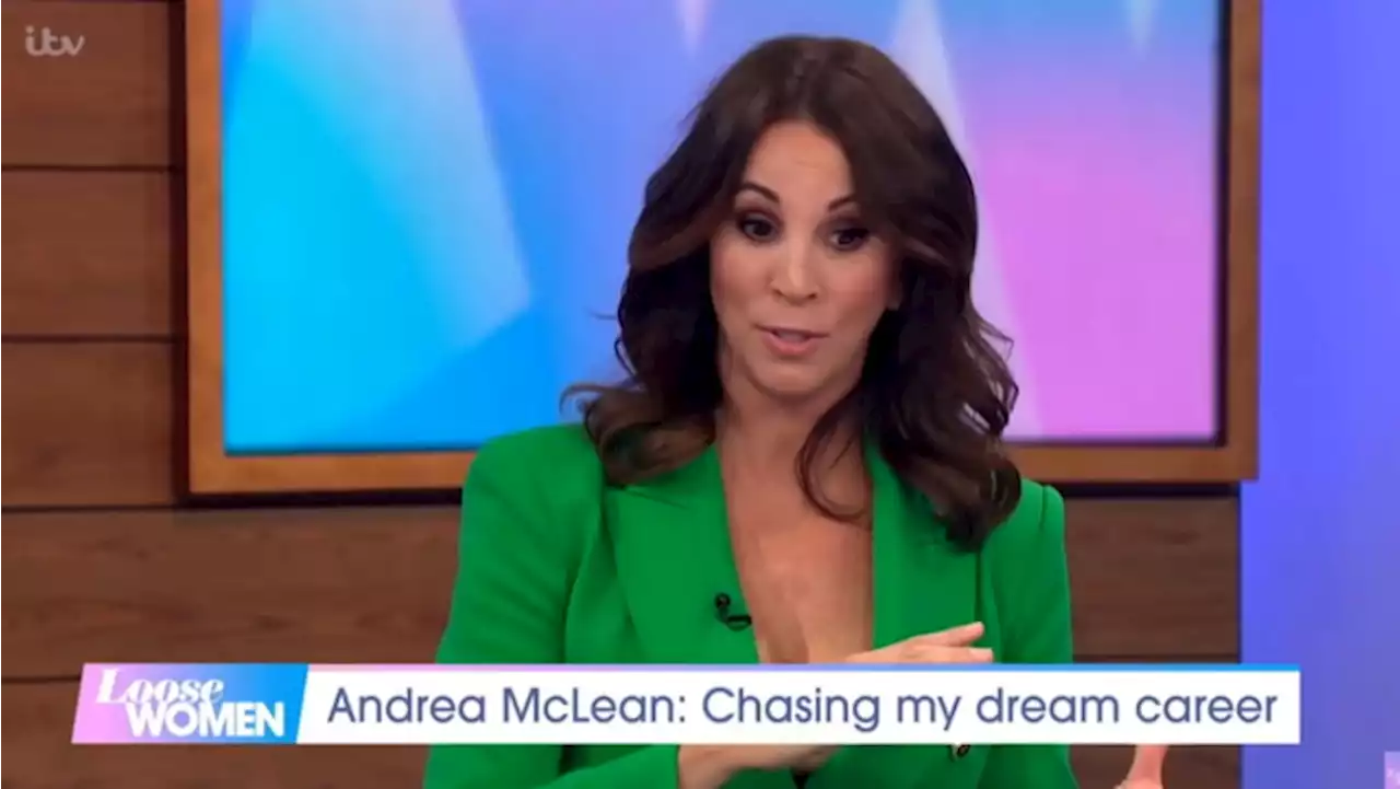 Andrea McLean says she sold her house to cope with financial impact of career change