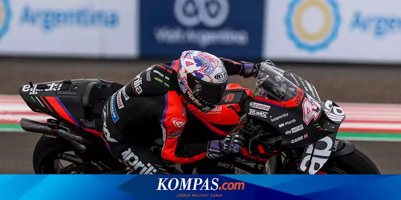 Hasil Kualifikasi MotoGP Argentina 2022: Aleix Espargaro Pole Position, Quartararo Ke-6