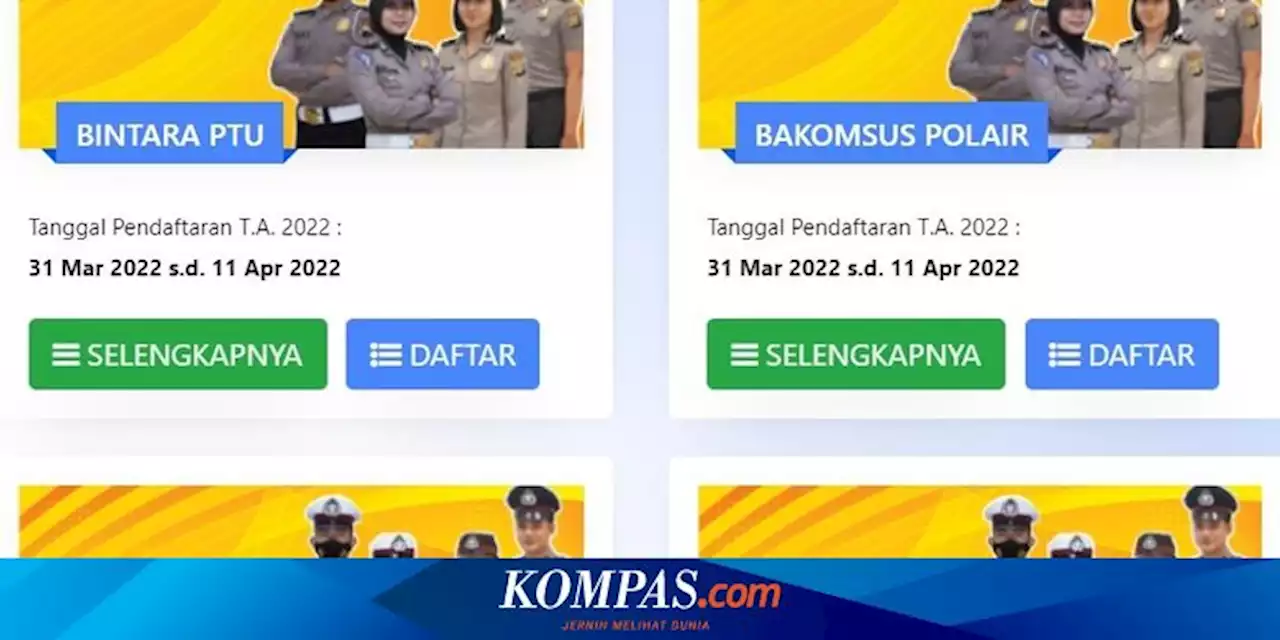 Tata Cara Verifikasi Online Penerimaan Polri 2022 bagi Lulusan SMA-S1