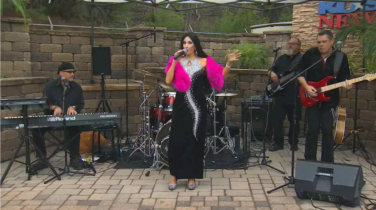 Cher'd rocks out live on 'Good Morning San Diego' -