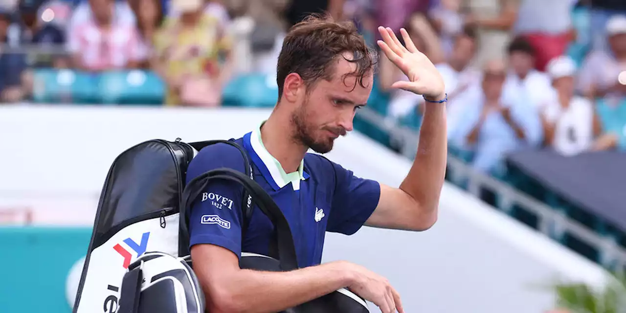 Tennis : Daniil Medvedev, blessé, sera absent au moins un mois