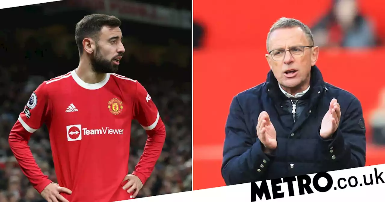 Bruno Fernandes speaks out on Ralf Rangnick's tactics after costly Foxes draw