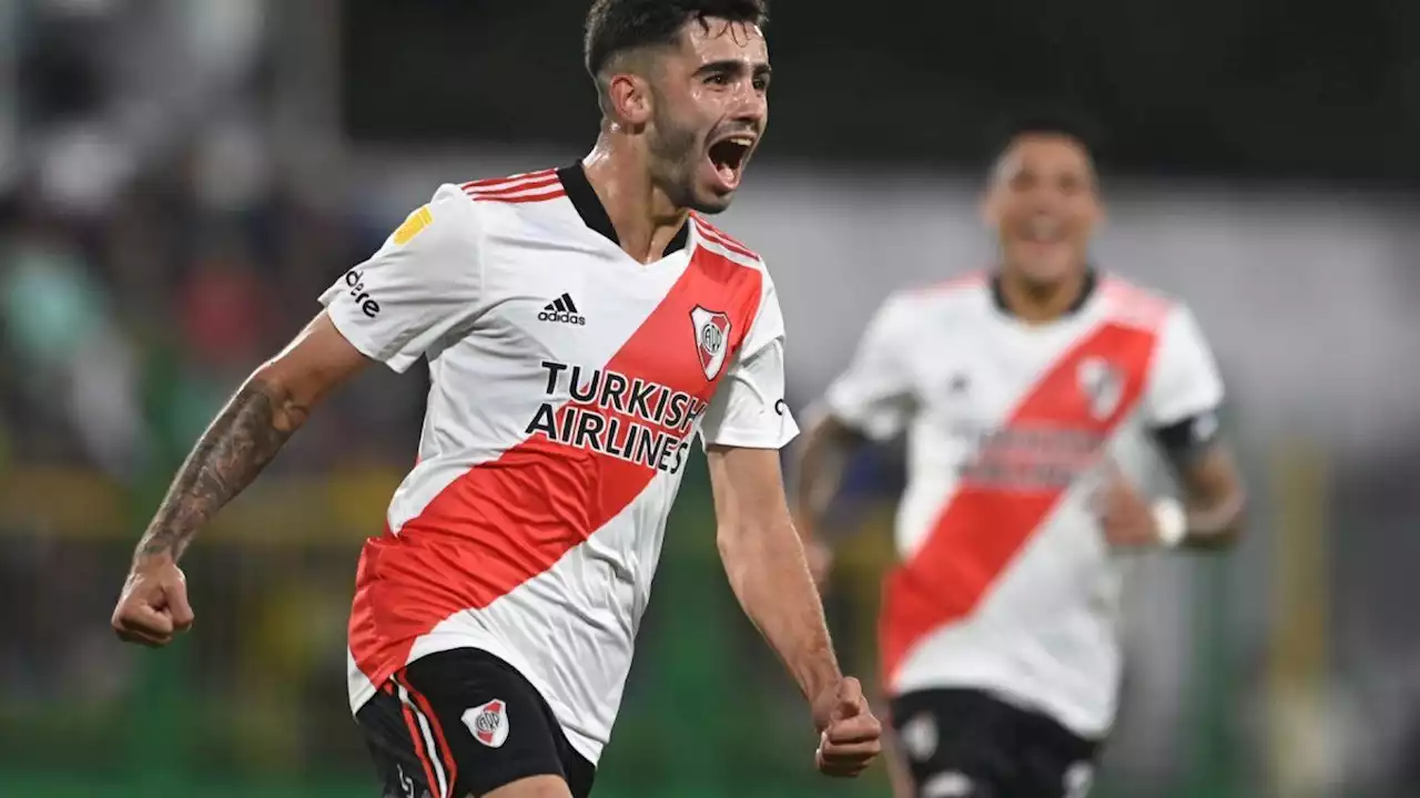 River: así fue el primer gol de Santiago Simón