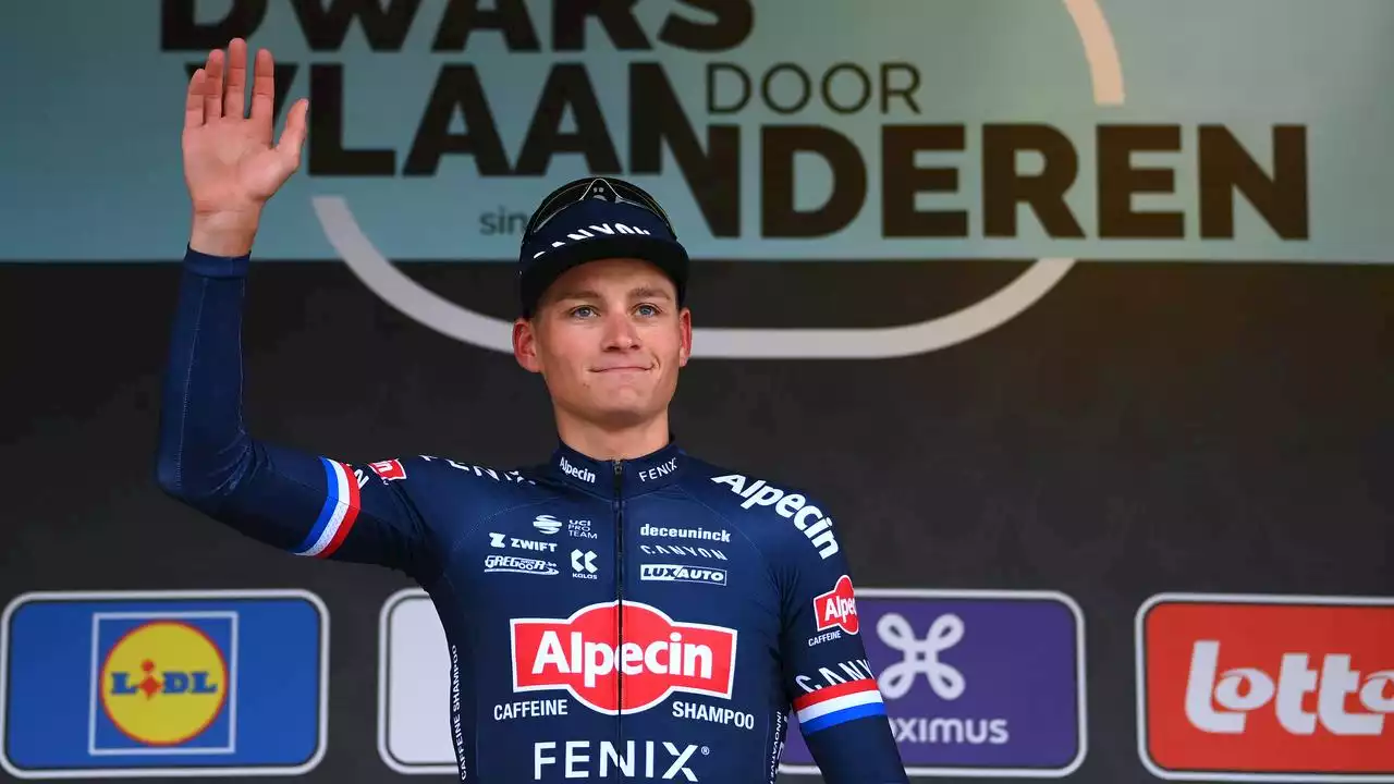 Peloton begint zonder Kragh Andersen aan Ronde van Vlaanderen