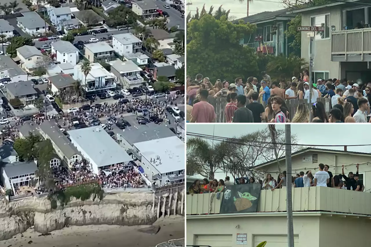 Isla Vista beach party chaos causes multiple medical emergencies