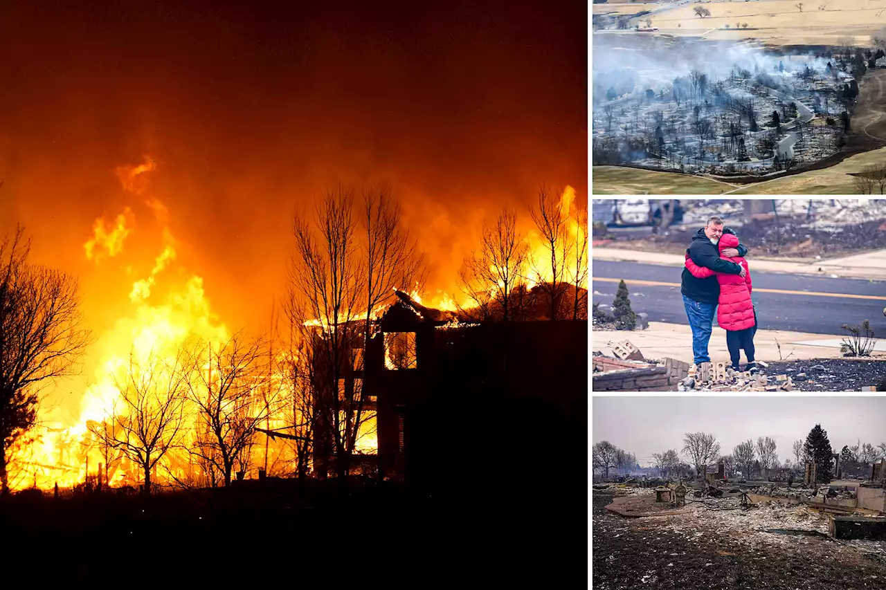 Power line sparks caused December’s Colorado wildfire, lawsuit says