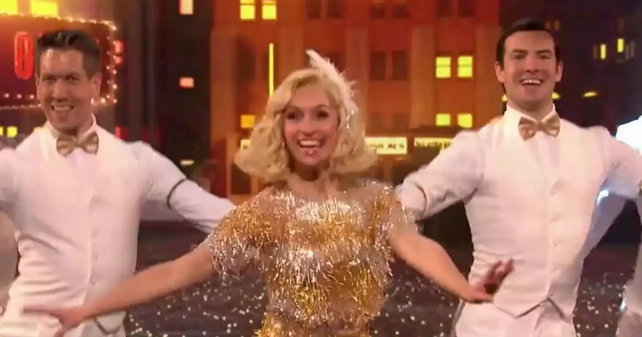 Michaela Strachan wows All Star Musicals fans with tap dancing skills