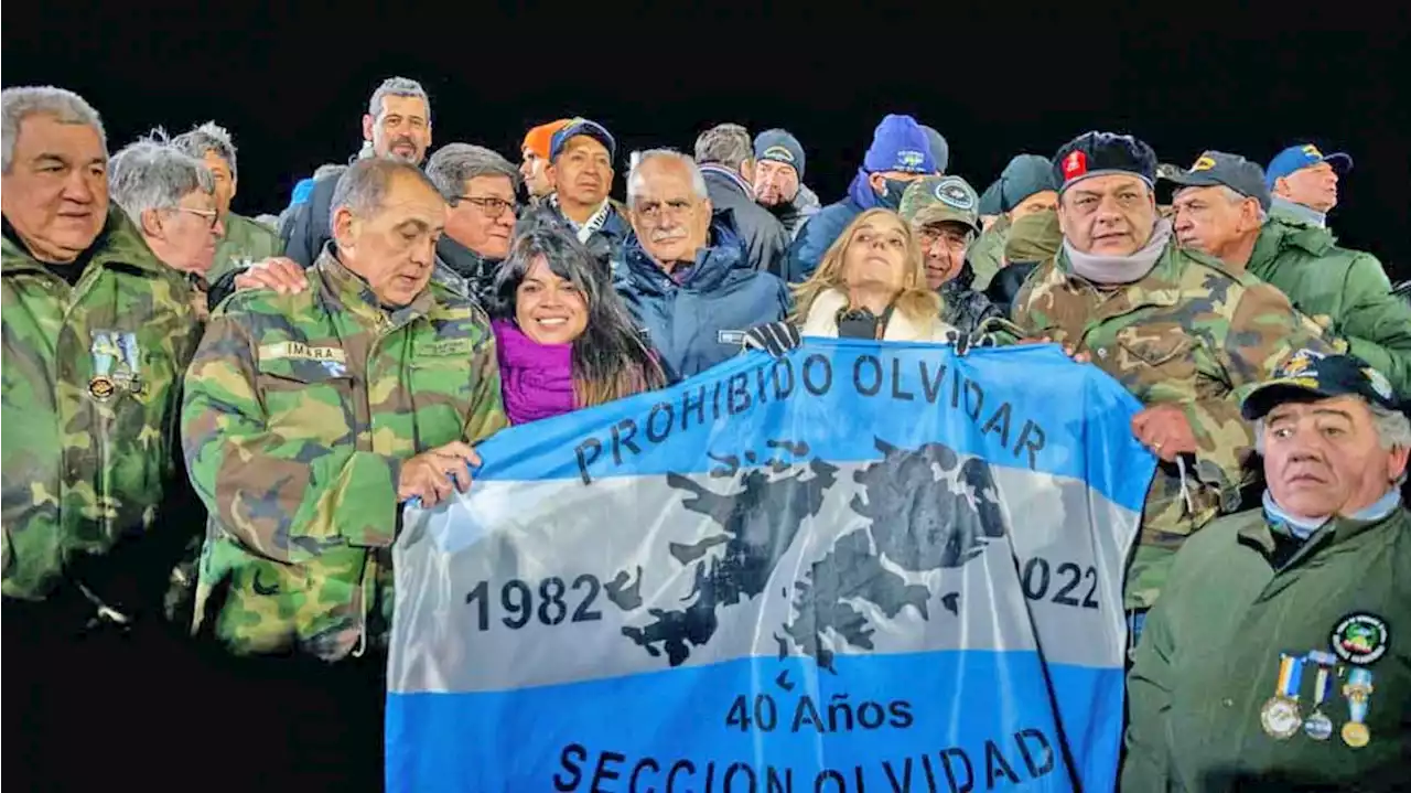 Una emotiva vigilia con ex combatientes que superó la grieta en Río Grande