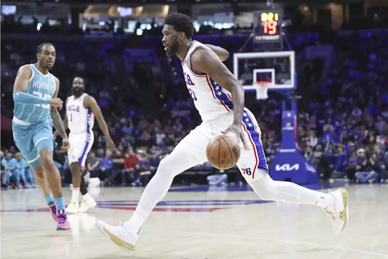 Joel Embiid questionable to play at Cleveland with ankle soreness, James Harden not on injury report