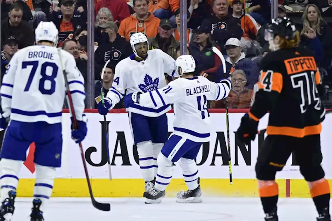 Zack MacEwen and Flyers get pounded by Wayne Simmonds and Toronto Maple Leafs in 6-3 loss