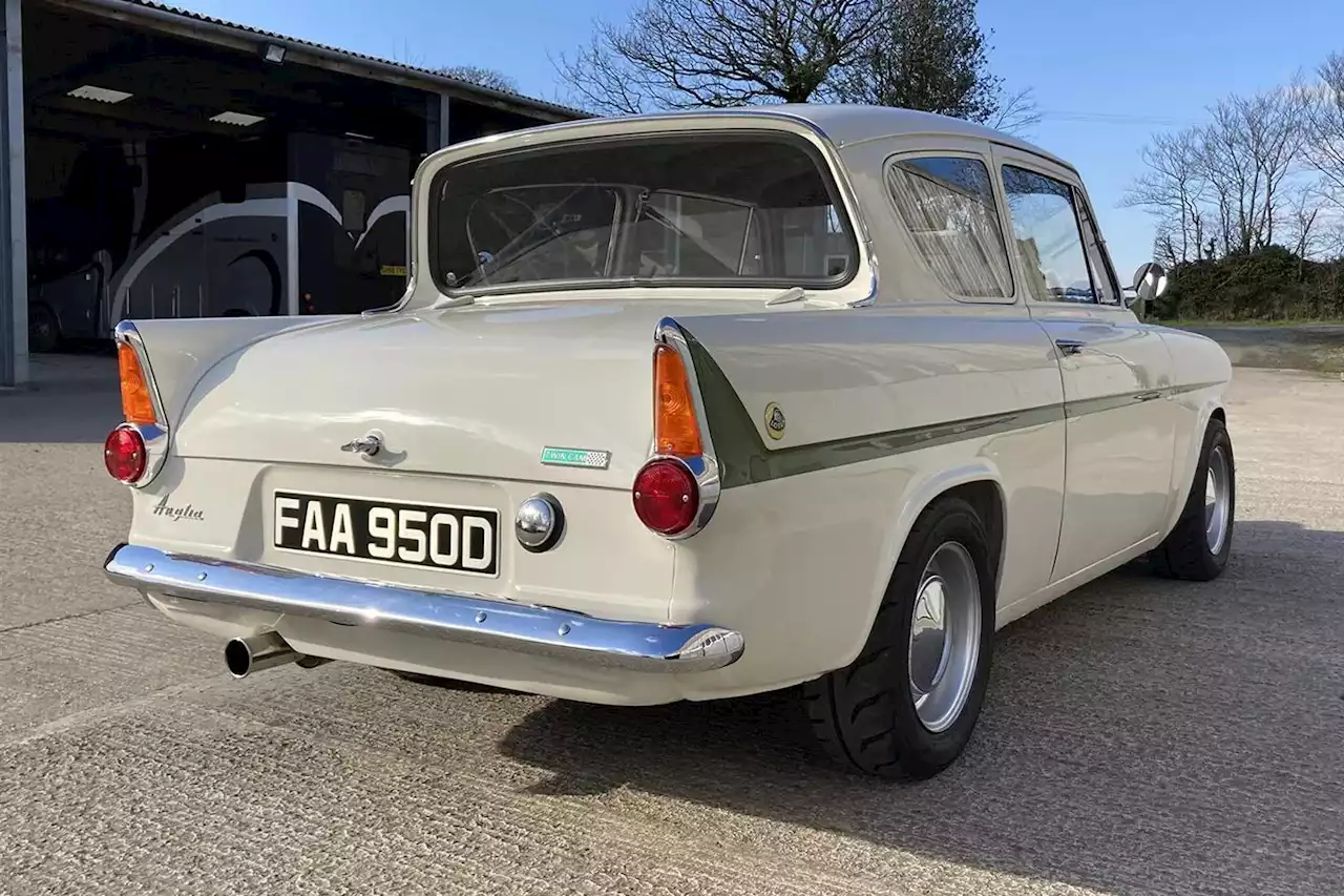 Lotus Twin Cam Ford Anglia for sale