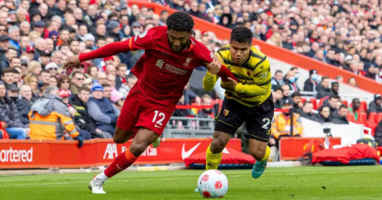 Liverpool, con Luis Díaz en el banco, consiguió el liderato contra el Watford