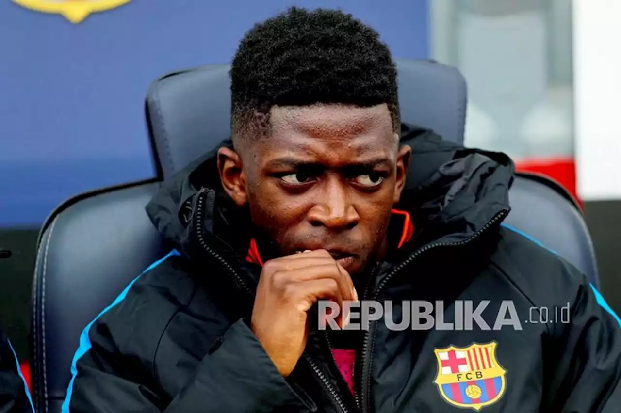 Xavi: Keputusan Bertahan di Barcelona Ada di Tangan Dembele |Republika Online