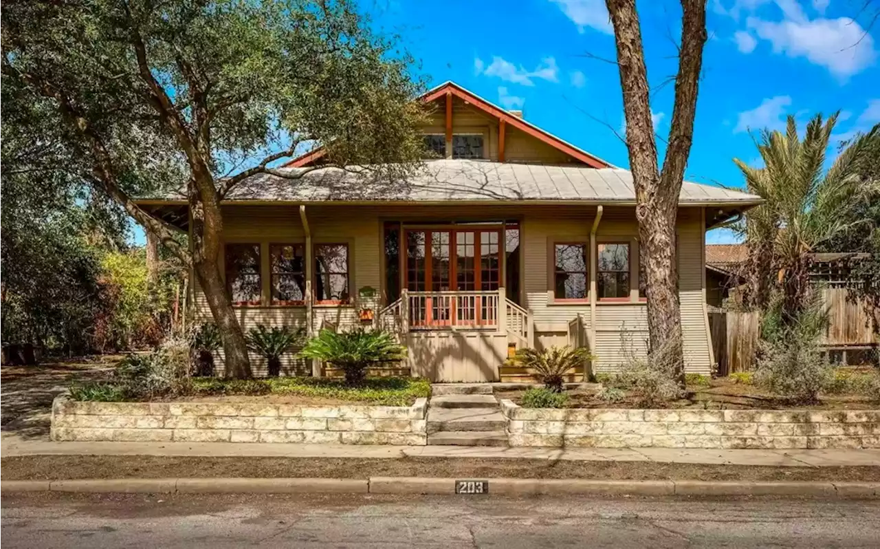 This historic Alamo Heights bungalow was once a farm house and lodging for WWII military wives