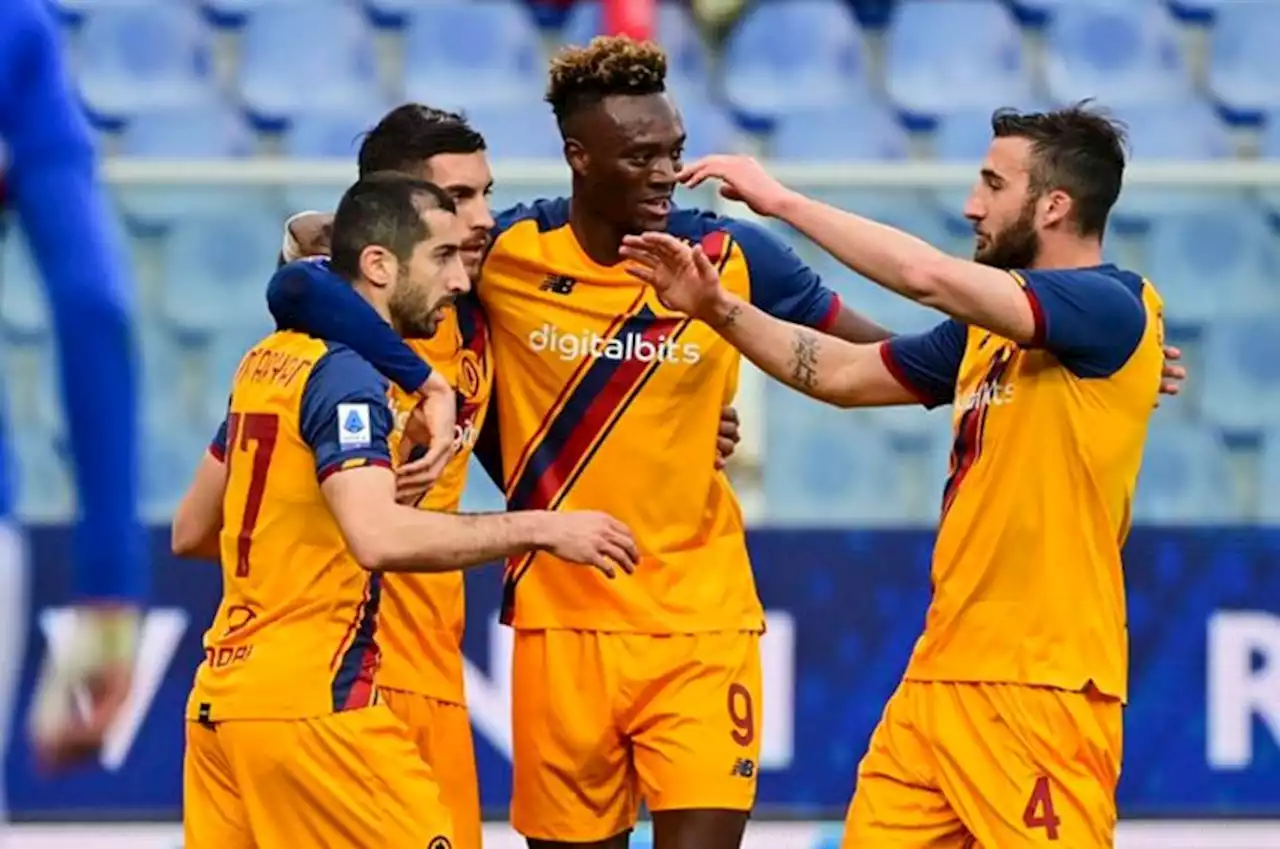 Hasil Liga Italia 2021/2022 Sampdoria vs AS Roma: Mkhitaryan Penentu Kemenangan Giallorossi