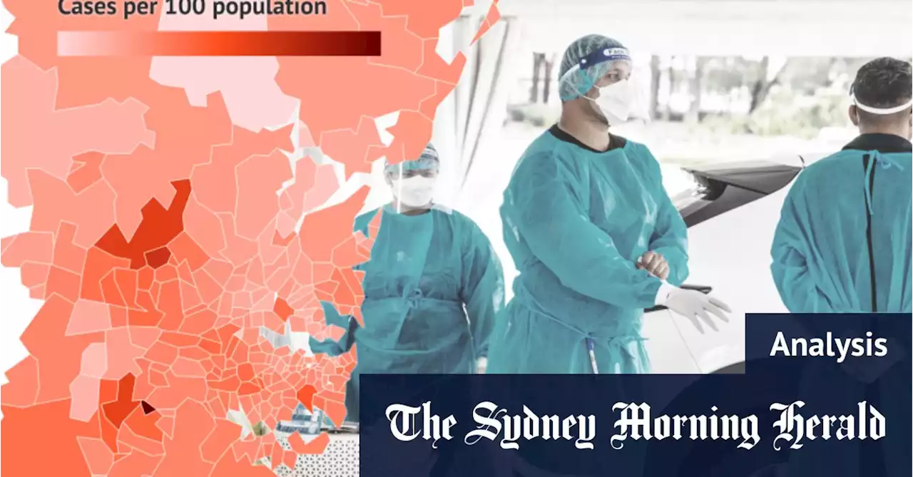 The Sydney suburb with one COVID case for every two people