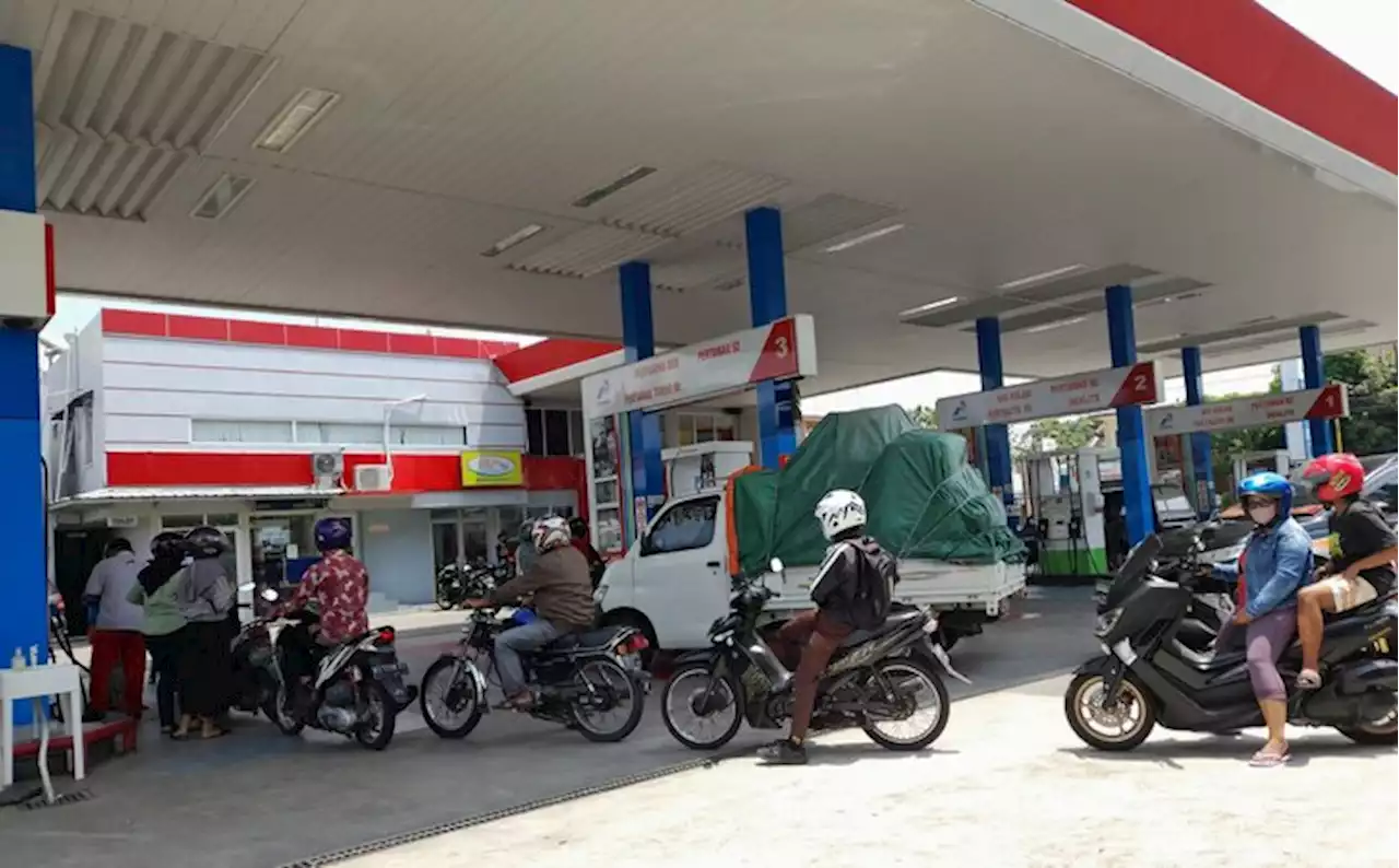 Ini Dampak Kenaikan Harga Pertamax di SPBU Wonogiri...