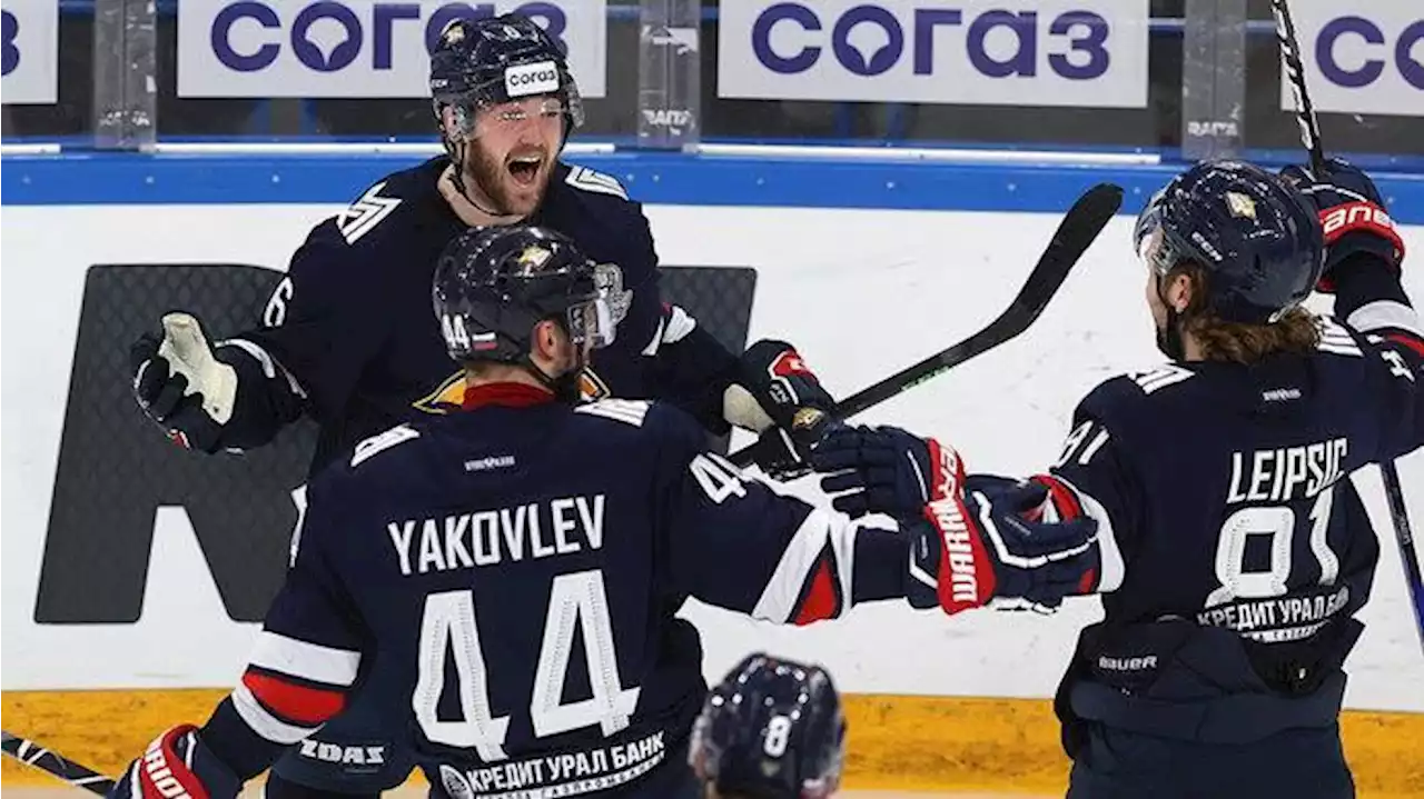 Хоккей. «Металлург» повел 1-0 в полуфинальной серии плей-офф КХЛ с «Трактором»