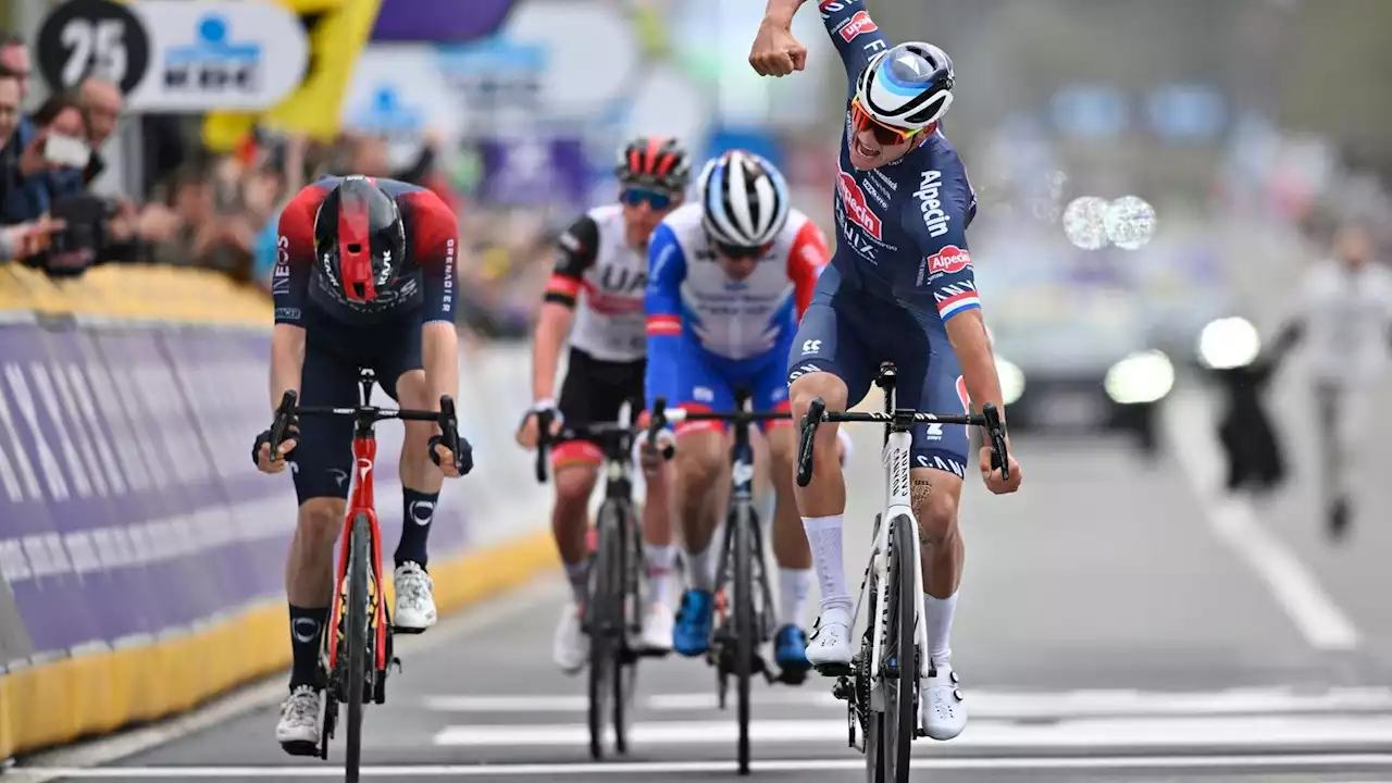 Flandern-Rundfahrt: Van der Poel gewinnt, Pogacar enttäuscht