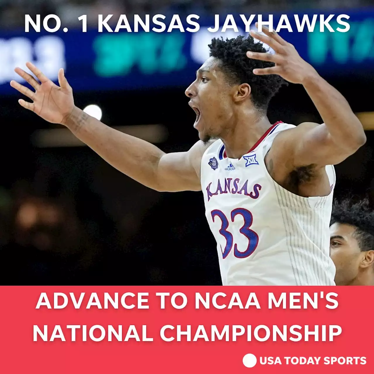 Final Four: Hot-shooting Kansas dominates Villanova to reach national title game