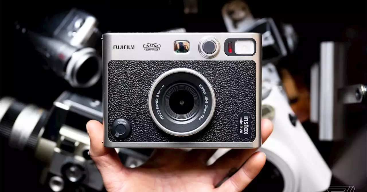 Fujifilm’s Instax Mini Evo is finally more camera than toy