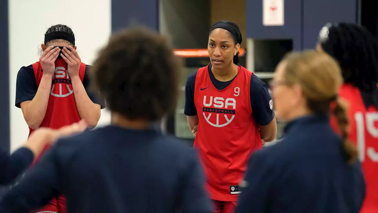 Brittney Griner’s absence looms over Team USA training camp